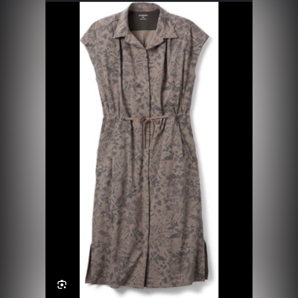 REI Sun Up Shirt Dress Travel Purple Mauve XS/S